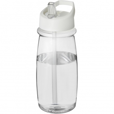 Logo trade promotional giveaways image of: H2O Active® Pulse 600 ml spout lid sport bottle