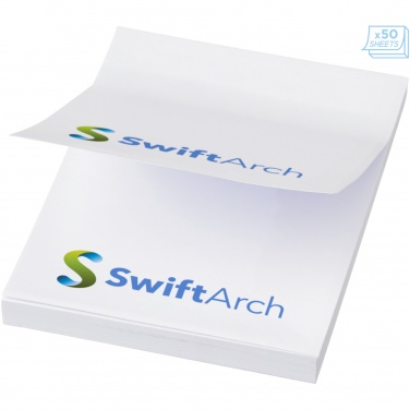 Logo trade promotional item photo of: Sticky-Mate® A8 sticky notes 50x75mm