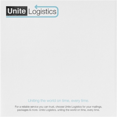 Logo trade promotional merchandise image of: Sticky-Mate® large square sticky notes 100x100mm