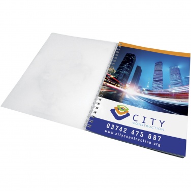 Logotrade promotional merchandise photo of: Desk-Mate® wire-o A5 notebook PP cover