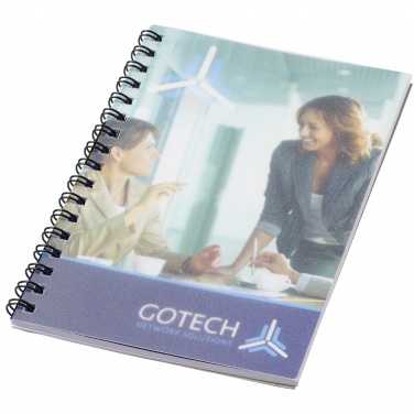 Logotrade business gift image of: Desk-Mate® spiral A6 notebook PP cover