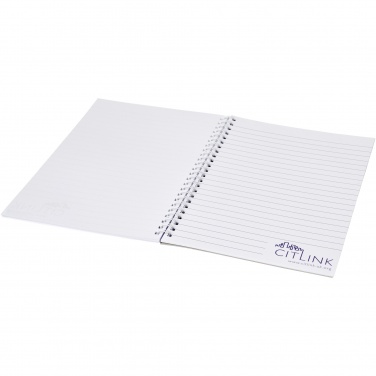 Logo trade promotional merchandise picture of: Desk-Mate® spiral A4 notebook