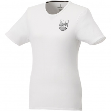Logotrade corporate gift image of: Balfour short sleeve women's organic t-shirt