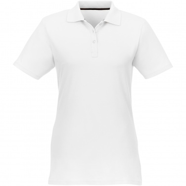 Logo trade promotional giveaways image of: Helios short sleeve women's polo