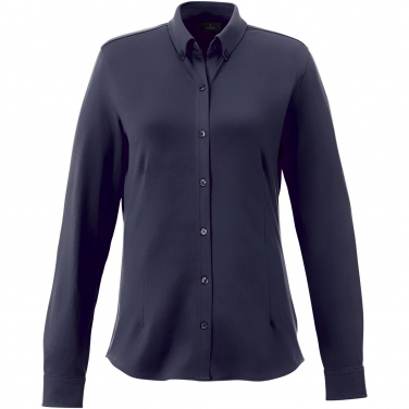 Logo trade advertising product photo of: Bigelow long sleeve women's pique shirt