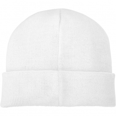 Logo trade promotional giveaways image of: Boreas beanie with patch