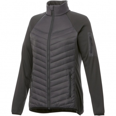Logo trade promotional gifts image of: Banff women's hybrid insulated jacket