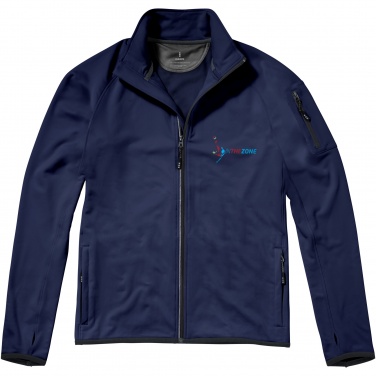 Logotrade promotional item image of: Mani men's performance full zip fleece jacket