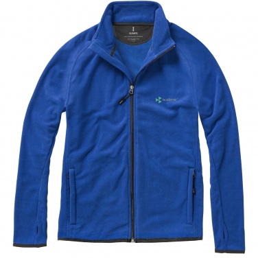 Logo trade corporate gifts image of: Brossard men's full zip fleece jacket