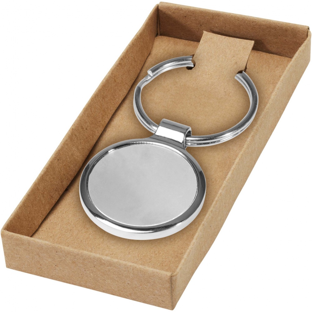 Logotrade promotional product picture of: Orlene round keychain