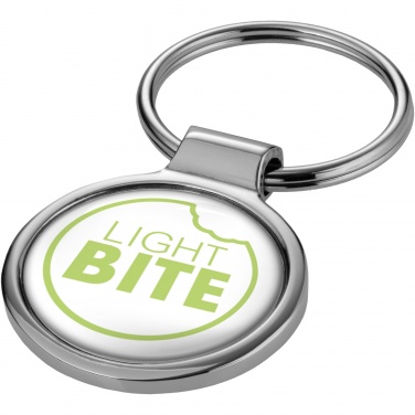 Logo trade corporate gifts picture of: Orlene round keychain