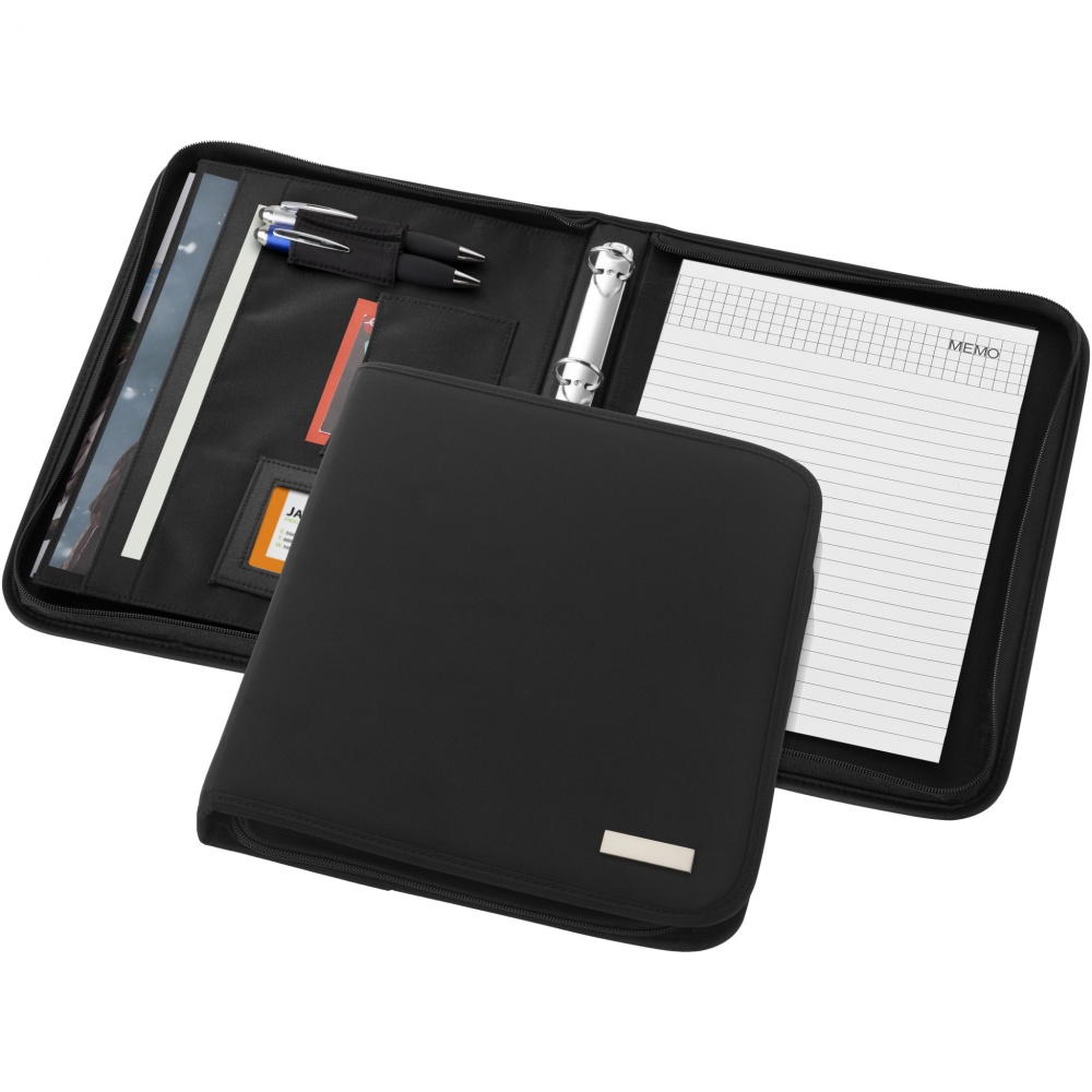 Logotrade promotional giveaway picture of: Stanford deluxe A4 zippered portfolio