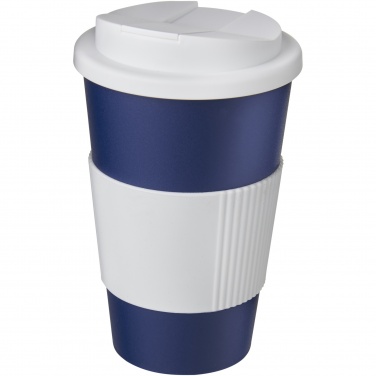 Logotrade corporate gifts photo of: Americano® 350 ml tumbler with grip & spill-proof lid
