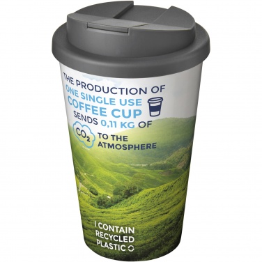 Logo trade promotional giveaways image of: Brite-Americano® 350 ml tumbler with spill-proof lid