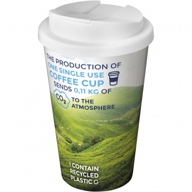 Logo trade promotional gift photo of: Brite-Americano® 350 ml tumbler with spill-proof lid