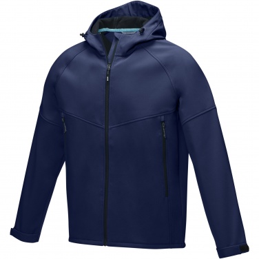 Logo trade promotional merchandise photo of: Coltan men’s GRS recycled softshell jacket
