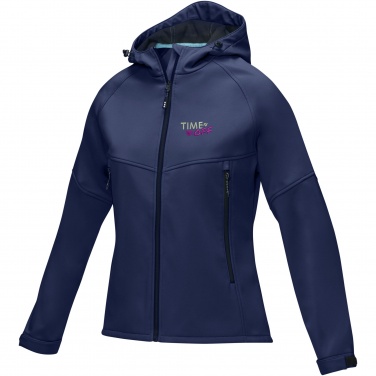 Logotrade advertising products photo of: Coltan women’s GRS recycled softshell jacket