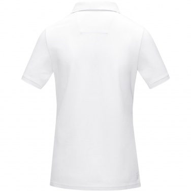 Logo trade business gift photo of: Graphite short sleeve women’s organic polo