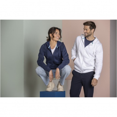 Logo trade advertising products picture of: Ruby men’s organic recycled full zip hoodie