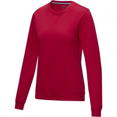 Logotrade promotional product image of: Jasper women’s organic recycled crewneck sweater