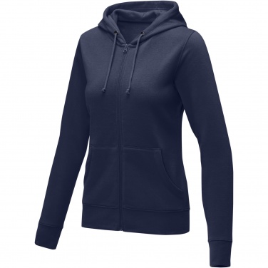 Logo trade advertising products picture of: Theron women’s full zip hoodie