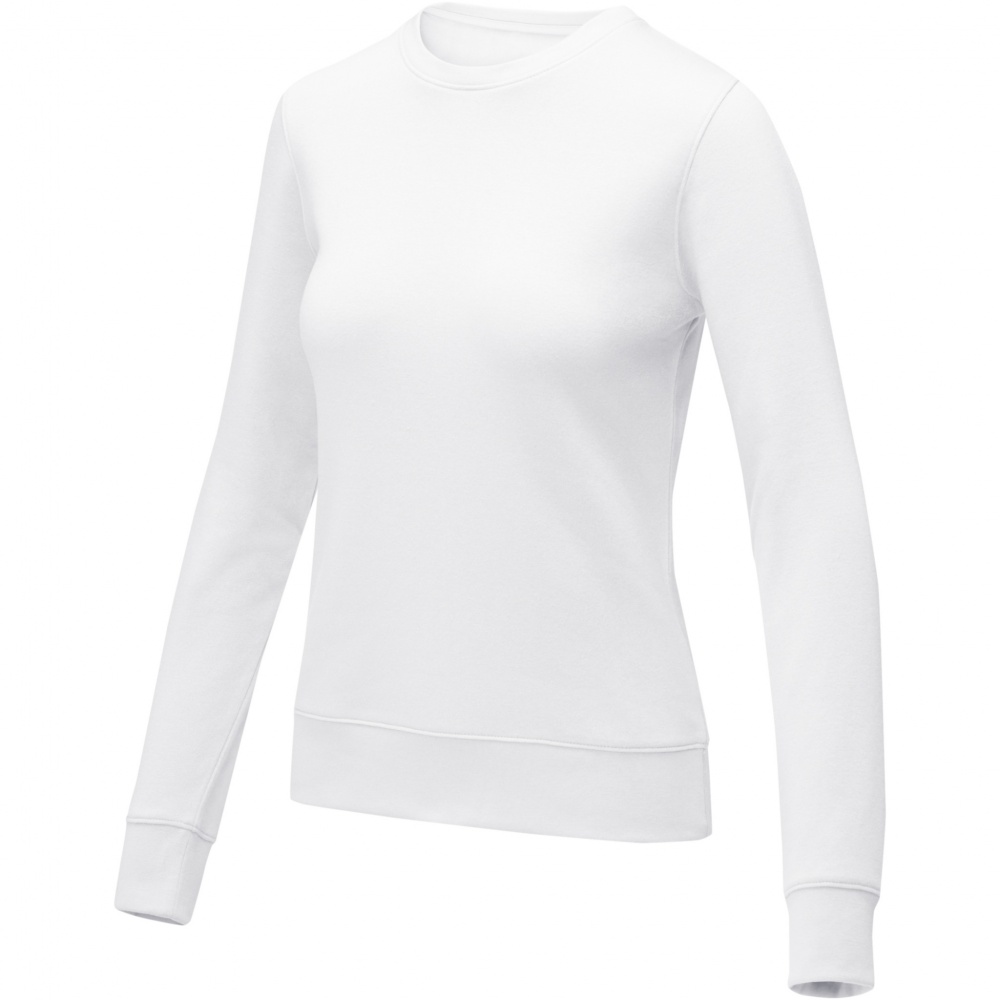 Logo trade promotional giveaways image of: Zenon women’s crewneck sweater