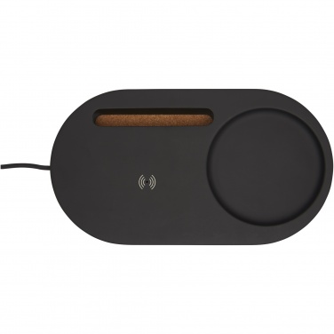 Logo trade advertising product photo of: Klip 5W wireless charging desk organizer