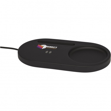 Logotrade business gift image of: Klip 5W wireless charging desk organizer