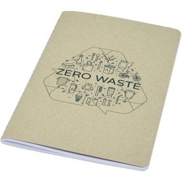 Logo trade promotional giveaway photo of: Gianna recycled cardboard notebook