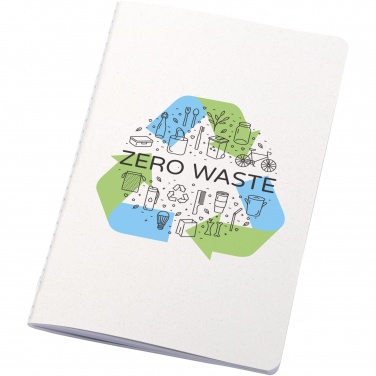 Logo trade corporate gifts picture of: Fabia crush paper cover notebook