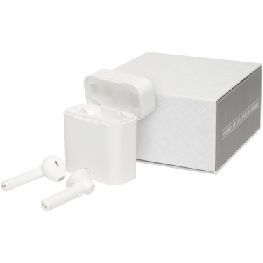 Logo trade promotional merchandise picture of: Volantis UVC True Wireless auto pair earbuds