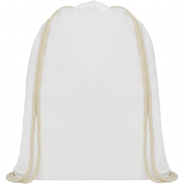 Logotrade promotional gifts photo of: Oregon 140 g/m² cotton drawstring bag 5L