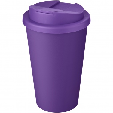 Logo trade promotional merchandise picture of: Americano® Eco 350 ml recycled tumbler with spill-proof lid