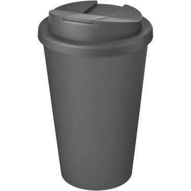 Logo trade business gift photo of: Americano® Eco 350 ml recycled tumbler with spill-proof lid