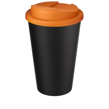 Logo trade promotional gifts picture of: Americano® Eco 350 ml recycled tumbler with spill-proof lid