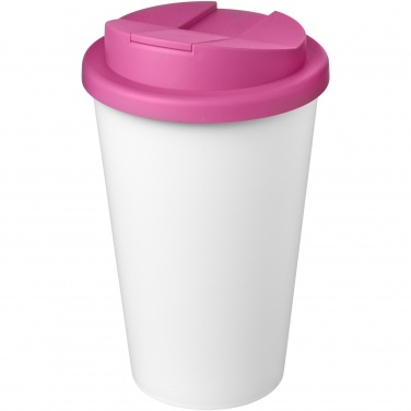 Logo trade promotional merchandise image of: Americano® Eco 350 ml recycled tumbler with spill-proof lid