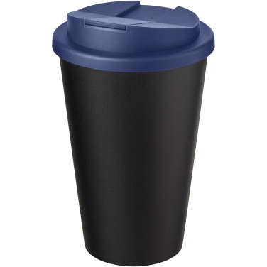 Logotrade corporate gift picture of: Americano® Eco 350 ml recycled tumbler with spill-proof lid