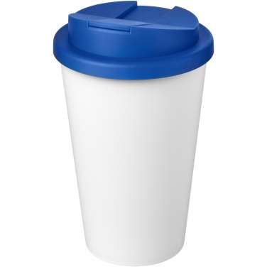 Logo trade business gift photo of: Americano® Eco 350 ml recycled tumbler with spill-proof lid