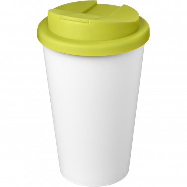 Logo trade promotional merchandise picture of: Americano® Eco 350 ml recycled tumbler with spill-proof lid