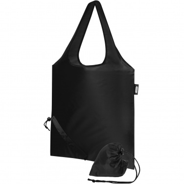 Logo trade promotional gifts picture of: Sabia RPET foldable tote bag 7L