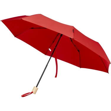 Logo trade promotional product photo of: Birgit 21'' foldable windproof recycled PET umbrella