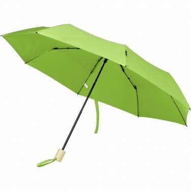 Logotrade promotional products photo of: Birgit 21'' foldable windproof recycled PET umbrella