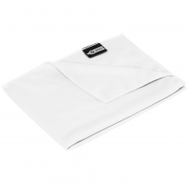 Logo trade promotional gifts image of: Raquel cooling towel made from recycled PET 80x30 cm