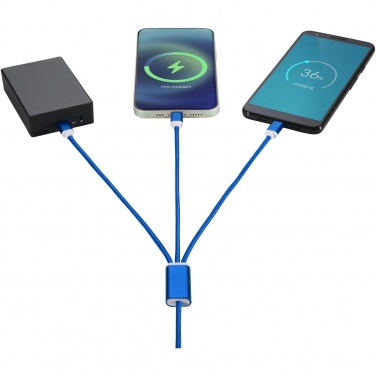 Logo trade corporate gifts image of: Versatile 5-in-1 charging cable