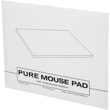 Logo trade promotional products image of: Pure mouse pad with antibacterial additive