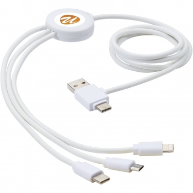 Logotrade promotional product image of: Pure 5-in-1 charging cable with antibacterial additive