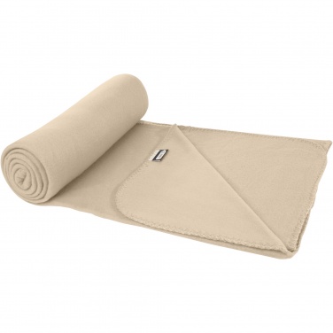 Logo trade corporate gifts image of: Willow GRS RPET polar fleece blanket