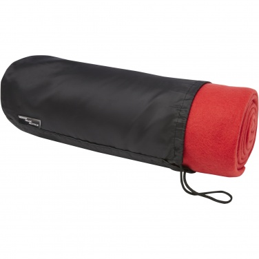 Logo trade advertising products picture of: Willow GRS RPET polar fleece blanket
