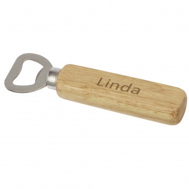 Logo trade promotional product photo of: Brama wooden bottle opener