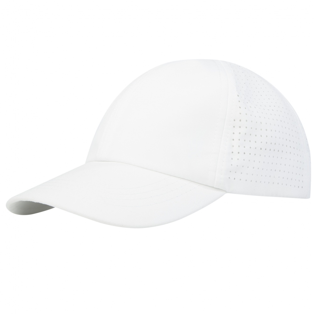Logotrade promotional product image of: Mica 6 panel GRS recycled cool fit cap